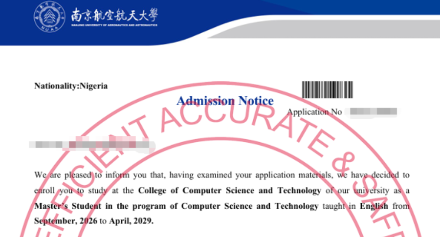 Welcome Nigeria SICAS students to Nanjing University of Aeronautics and Astronautics, China!