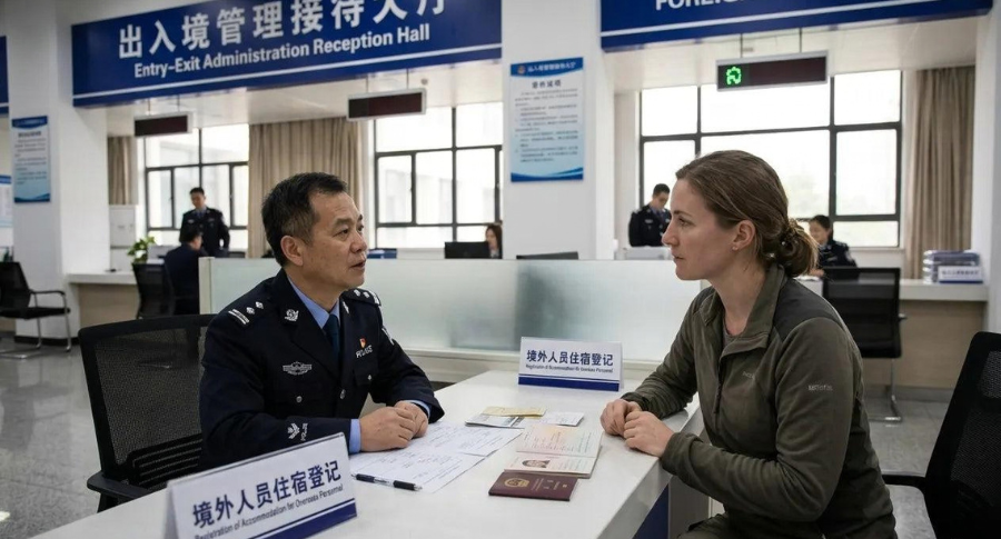 China Launches Nationwide Online Accommodation Registration for Foreigners